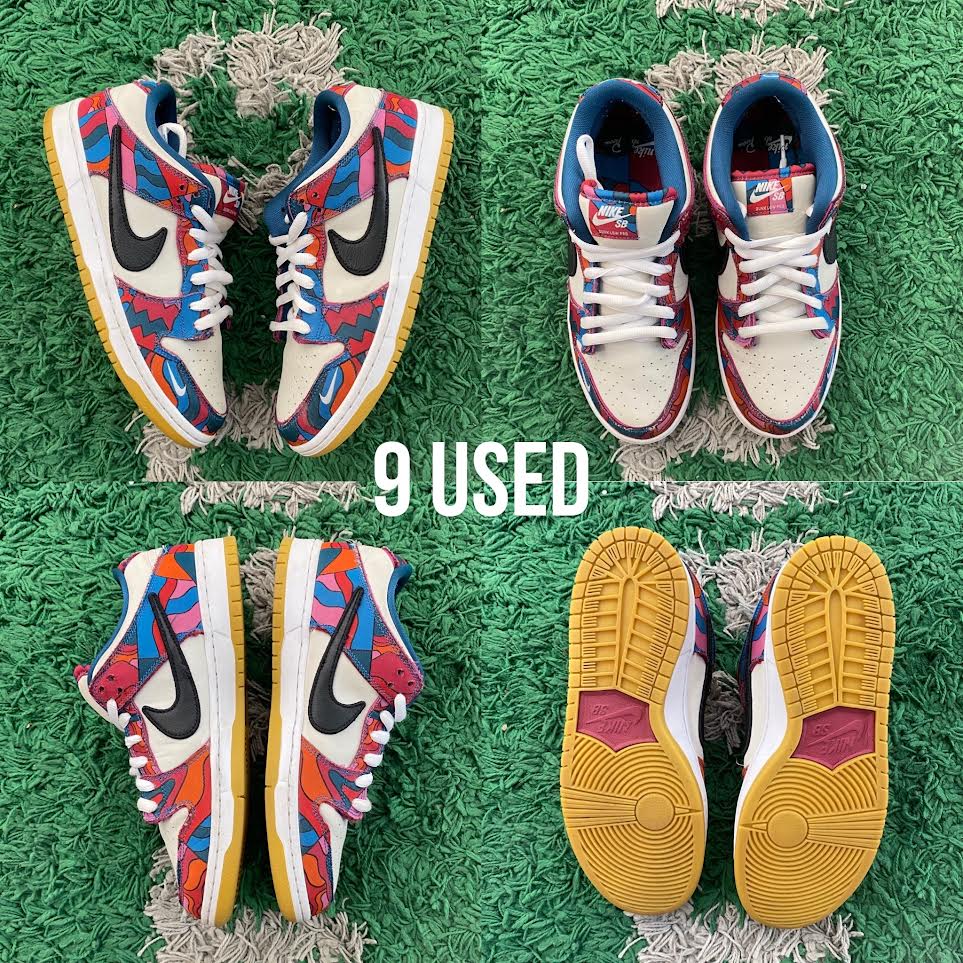 Nike SB Dunk Low x Parra "Abstract Art" USED