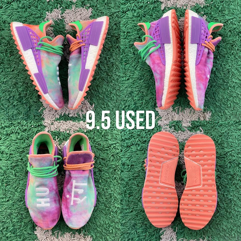 Adidas Human Race NMD x Pharell “Holi Pack Chalk Coral” USED