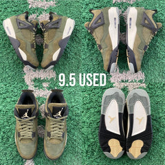 Air Jordan 4 Retro "Craft Olive" USED