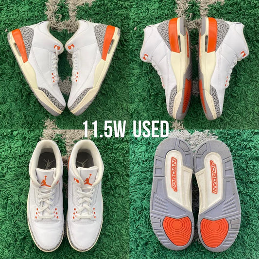 Air Jordan 3 Retro "Georgia Peach" WMNS USED