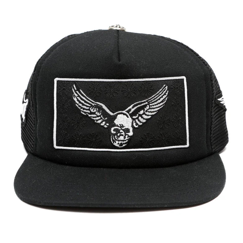 Chrome Hearts Foti x Yungblud x Aerosmith Black Trucker Hat