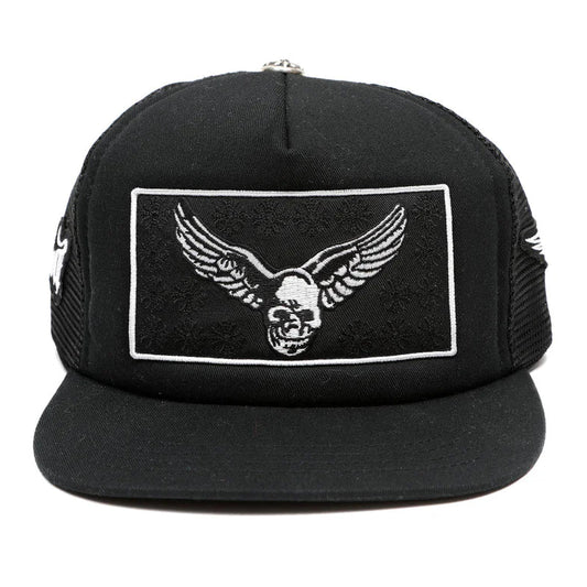 Chrome Hearts Foti x Yungblud x Aerosmith Black Trucker Hat