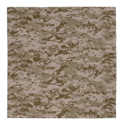 Rothco 27 inch x 27 inch 'Desert Digital Camo' Bandana