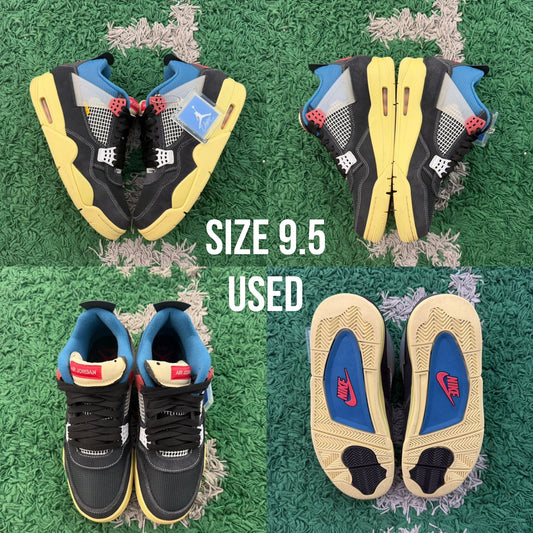Air Jordan 4 Retro SP x Union LA "Off Noir” USED