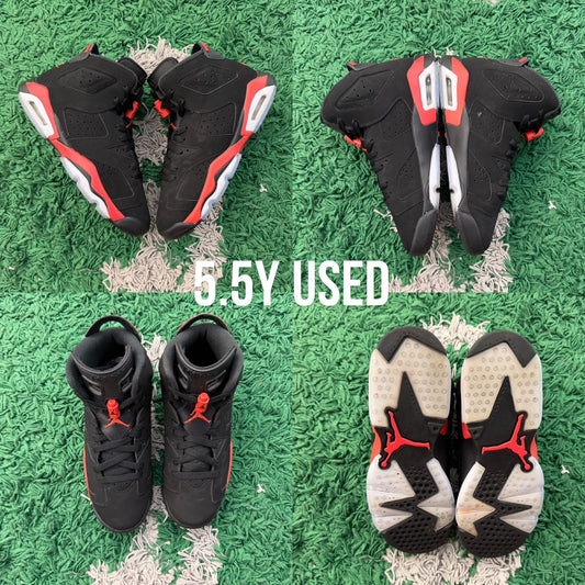 Jordan 6 Retro "Reverse Infrared" USED