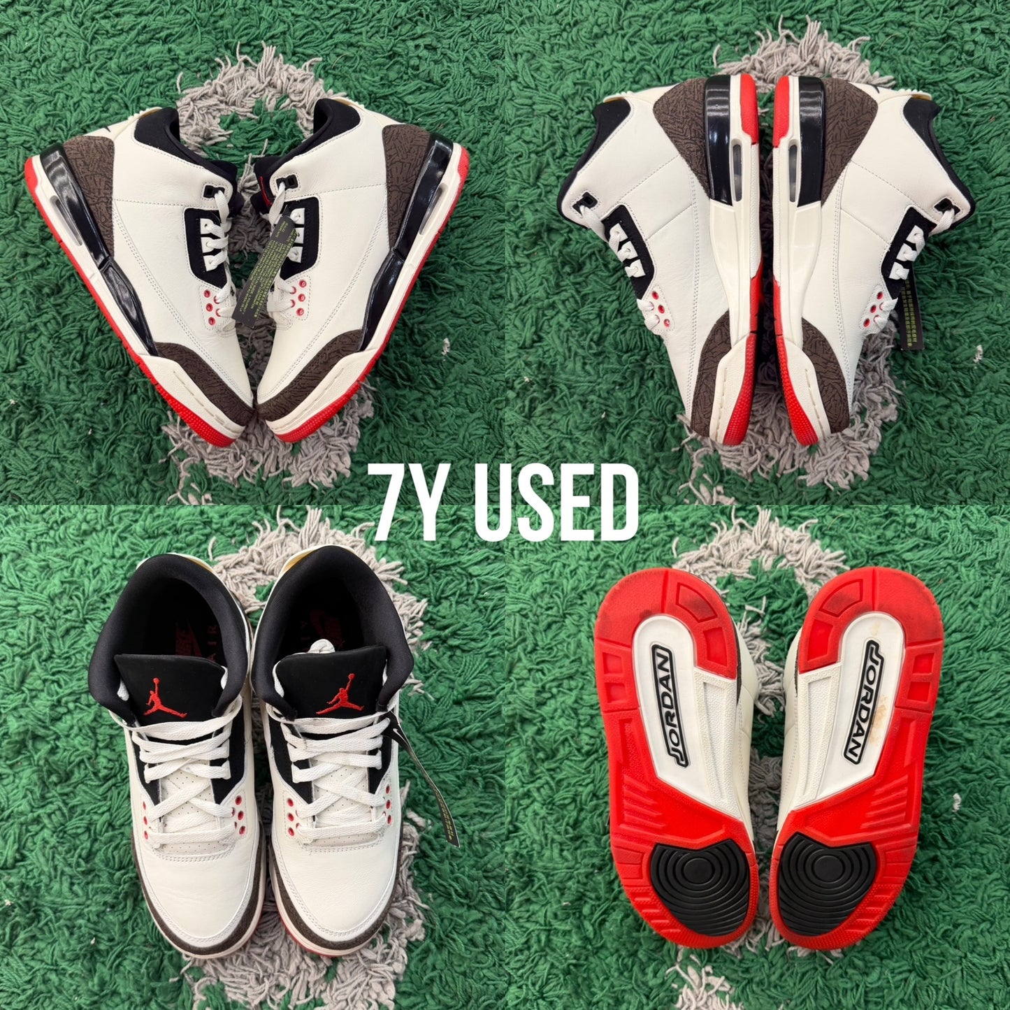 Jordan 3 Retro 'World's Best Dad' USED