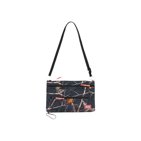 FELT "Roadman" Black Woodland Camo Bag