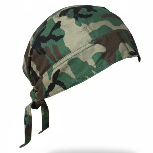 Rothco Camo 'Woodland' Camo Headwrap