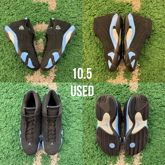Air Jordan 14 Retro Black "University Blue" (2026) USED