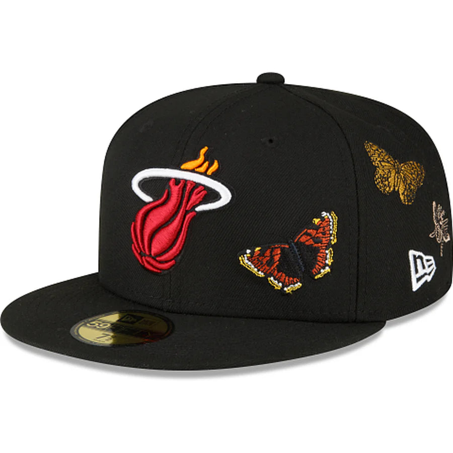 FELT x New Era "Miami Heat" Black Fitted