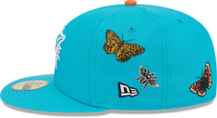FELT x New Era "Miami Dolphins" Teal Fitted