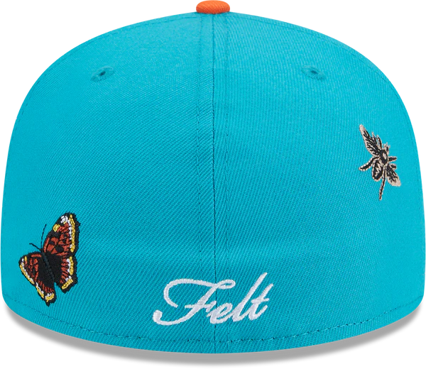 FELT x New Era "Miami Dolphins" Teal Fitted