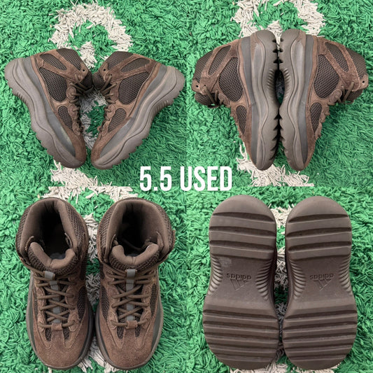 Adidas Yeezy Desert Boot "Oil" USED