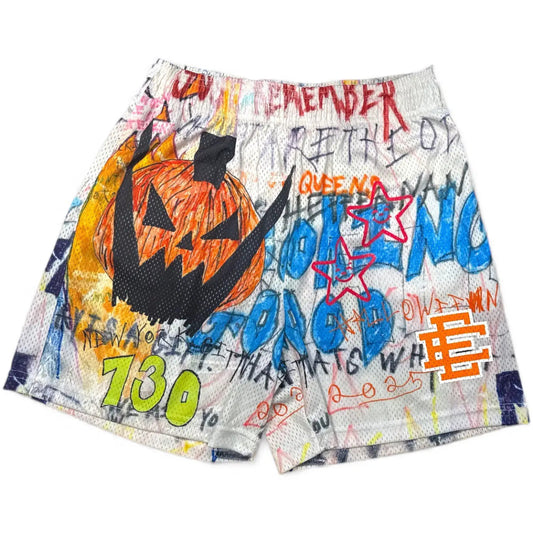 Eric Emanuel EE "Asspizza Halloween" Shorts