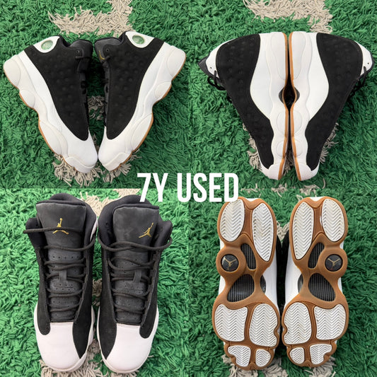Jordan 13 Retro "Black White Gum" USED