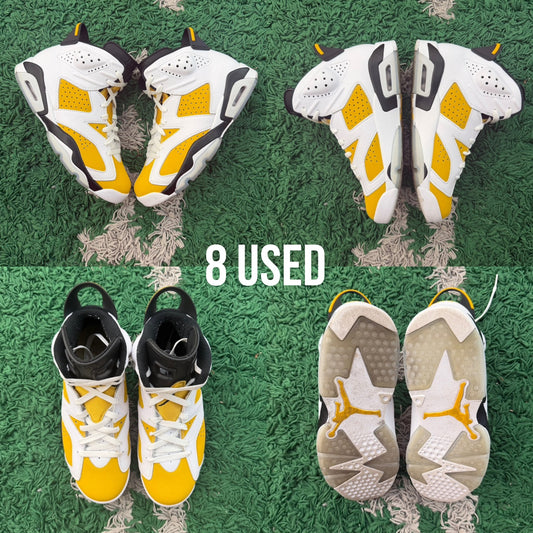 Air Jordan 6 Retro "Yellow Ochre" USED
