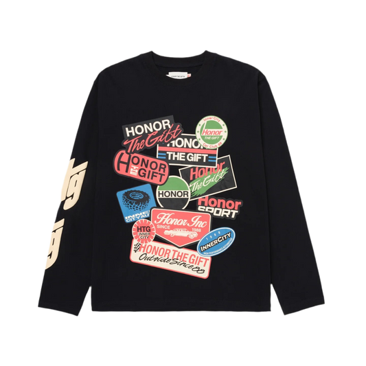 Honor The Gift "Fuel" Black Longsleeve