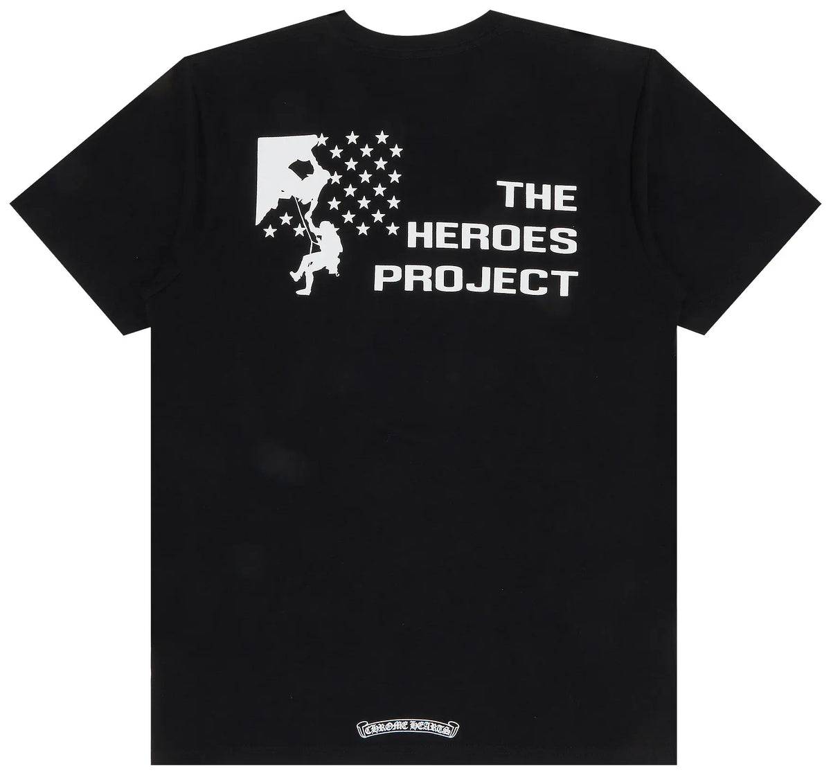 Chrome Hearts The Heroes Project T-Shirt 'Black' Pre-Owned