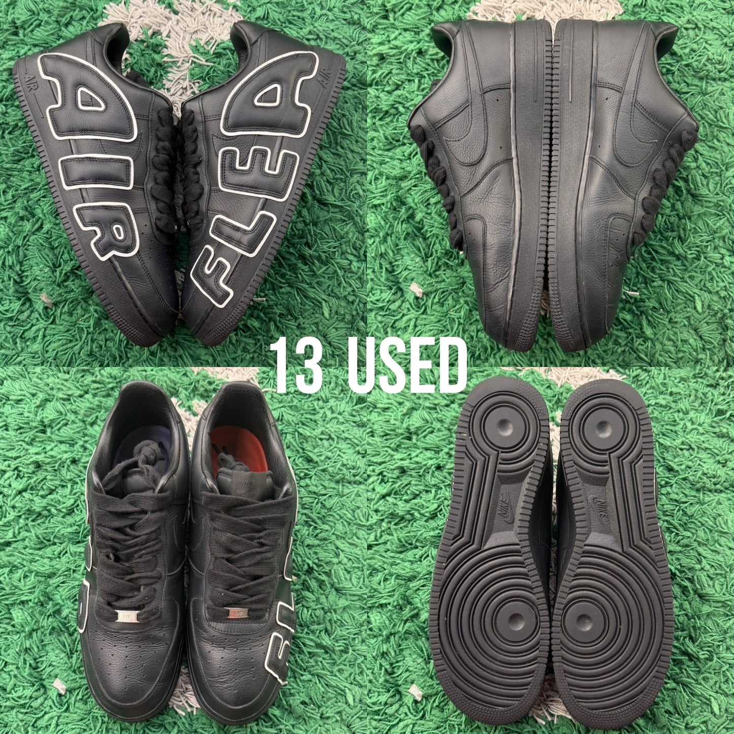 Nike Air Force 1 Low "Cactus Plant Flea Market Black" (2020) USED