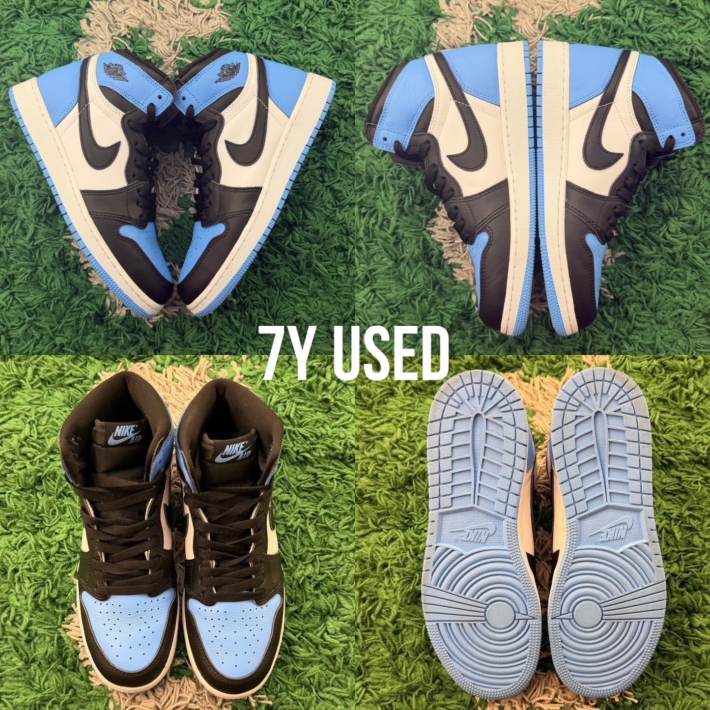 Air Jordan 1 High "UNC Toe" USED