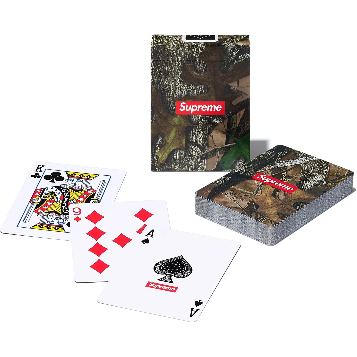 Supreme "Real Tree Camo" Playing Cards