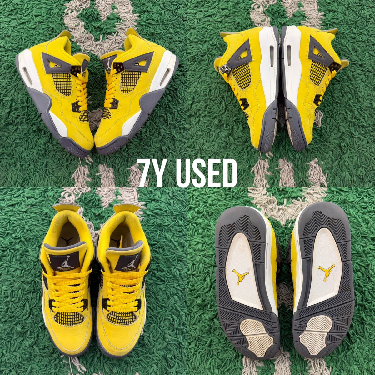 Air Jordan 4 Retro “Lightning 2021” USED