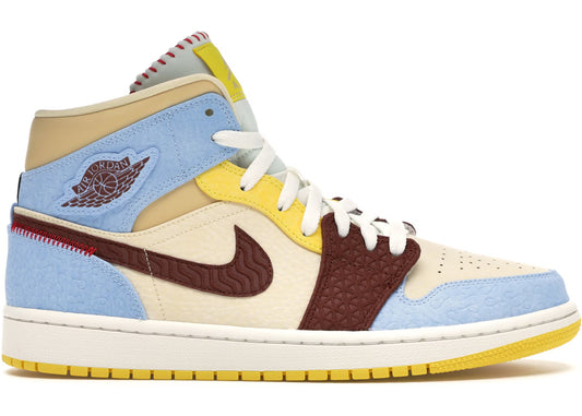 Air Jordan 1 Mid x Maison Chateau Rouge "Fearless"