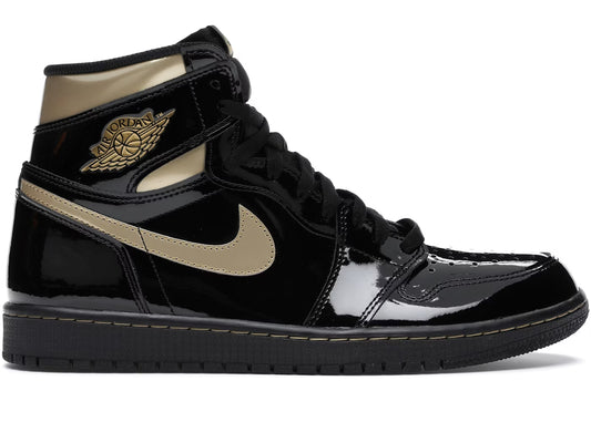 Air Jordan 1 High "Black Metallic Gold"