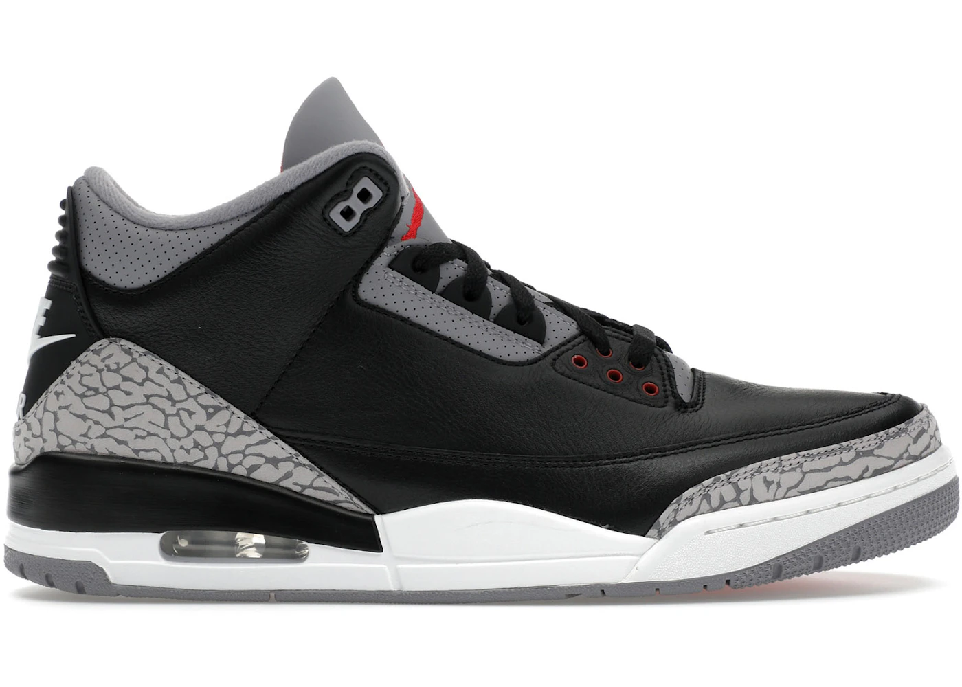 Air Jordan 3 Retro Nike Air "Black Cement 2024"