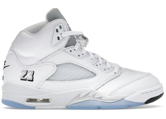 Jordan 5 Retro 'White Metallic 2026'