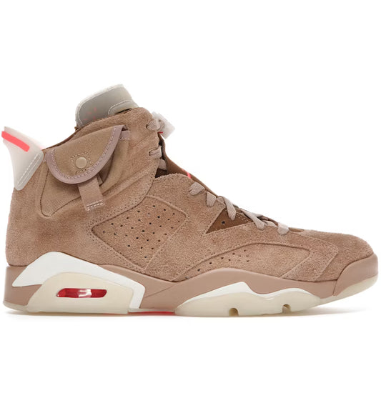 Air Jordan 6 Retro x Travis Scott "British Khaki”