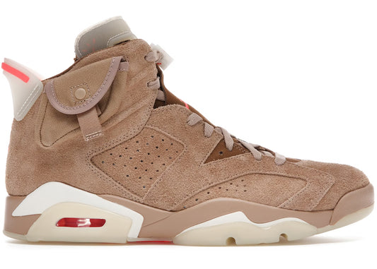 Air Jordan 6 Retro x Travis Scott "British Khaki”