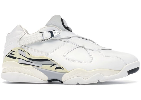 Jordan 8 Retro Low White Metallic Silver 2003