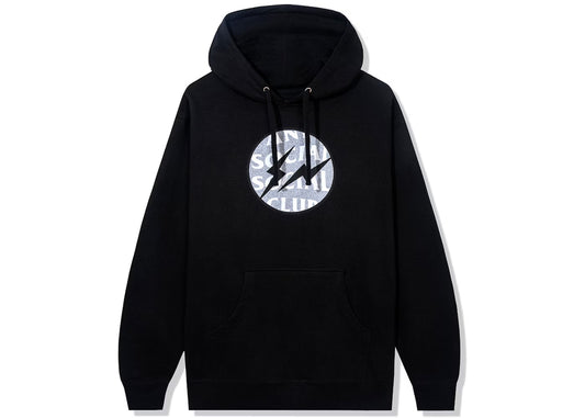 Anti Social Social Club x Fragment "Called Interference" Black Hoodie