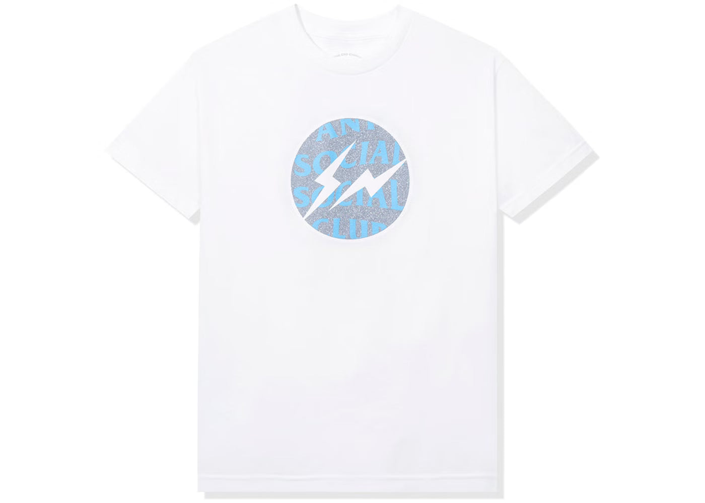 Anti Social Social Club x Fragment "Called Interference" White Tee