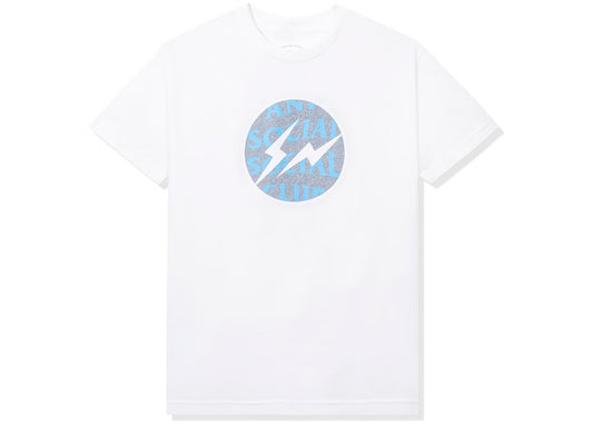 Anti Social Social Club x Fragment "Called Interference" White Tee