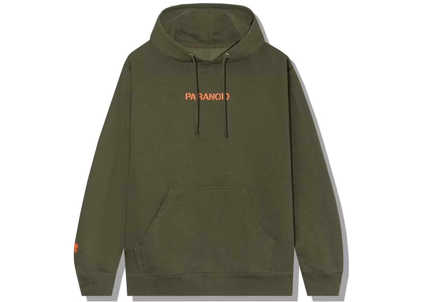 Anti Social Social Club x Undefeated "Paranoid Olive" Hoodie