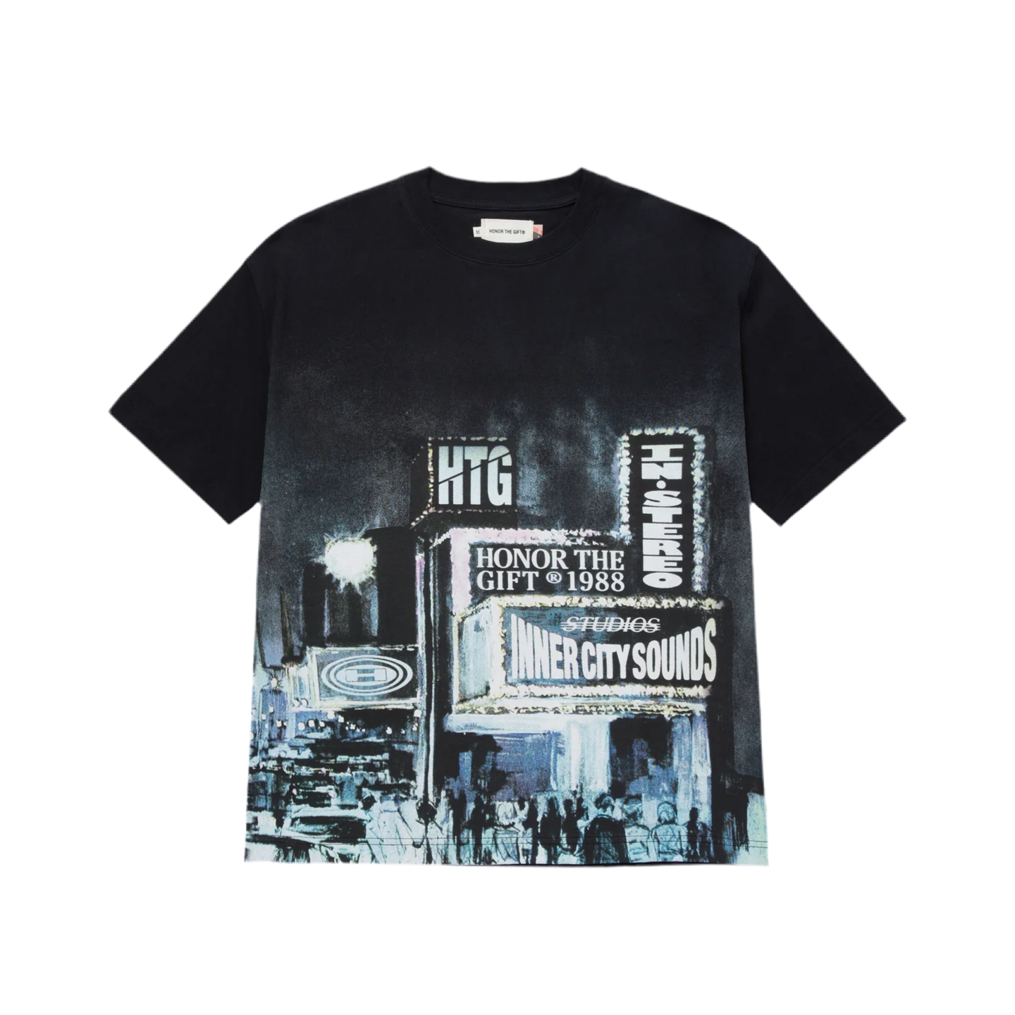 Honor The Gift "City Lights" Black Tee