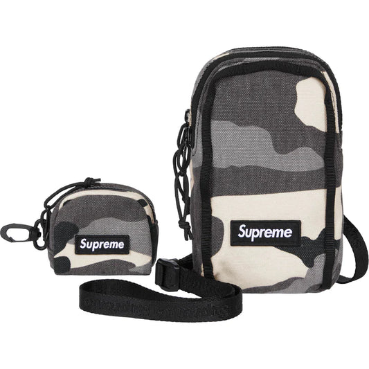 Supreme "Camera & Mini Pouch 2025" Grey Camo Bag
