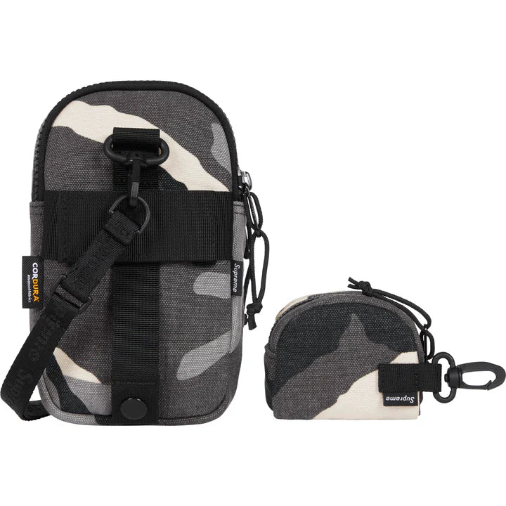 Supreme "Camera & Mini Pouch 2025" Grey Camo Bag