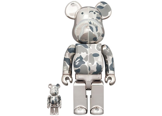 Be@rBrick x BAPE Camo Shark 100% & 400% Set