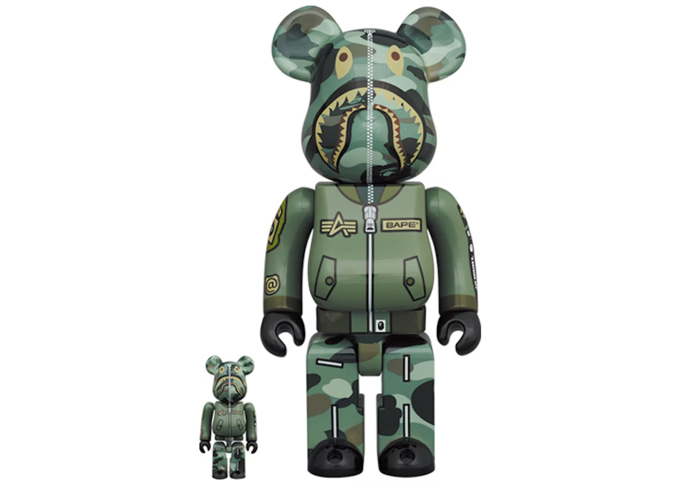 Be@rBrick x Bape x Alpha Industries Set