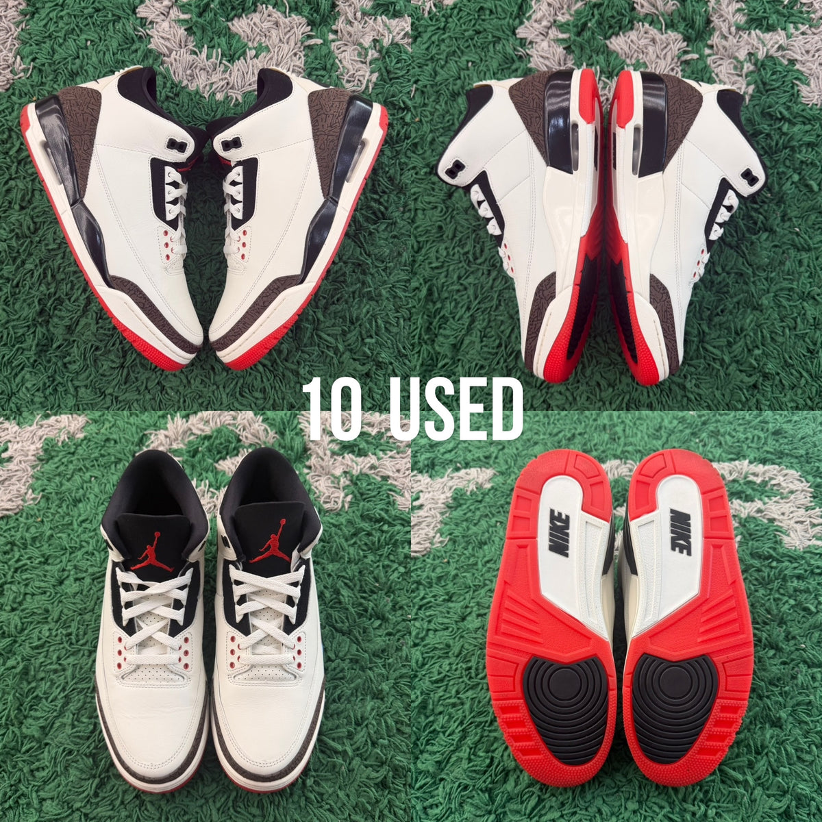 Jordan 3 Retro 'World's Best Dad' USED