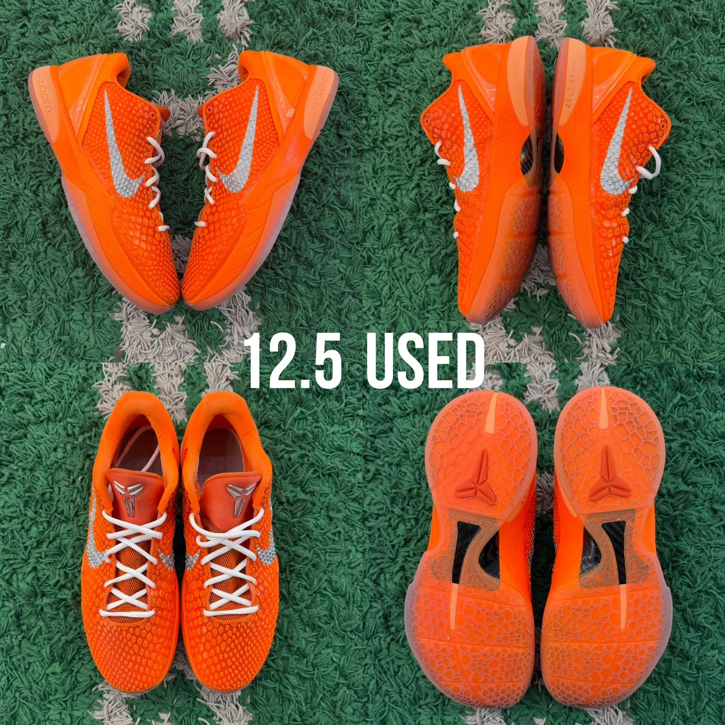 Nike Zoom Kobe 6 Protro 'Total Orange' USED