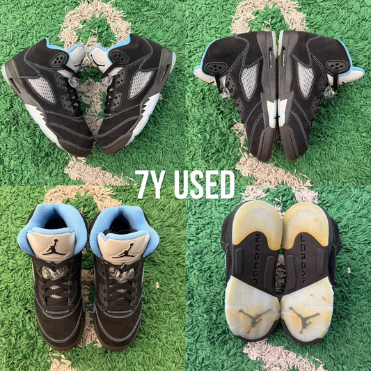 Air Jordan 5 Retro Black 'University Blue' (2026) USED