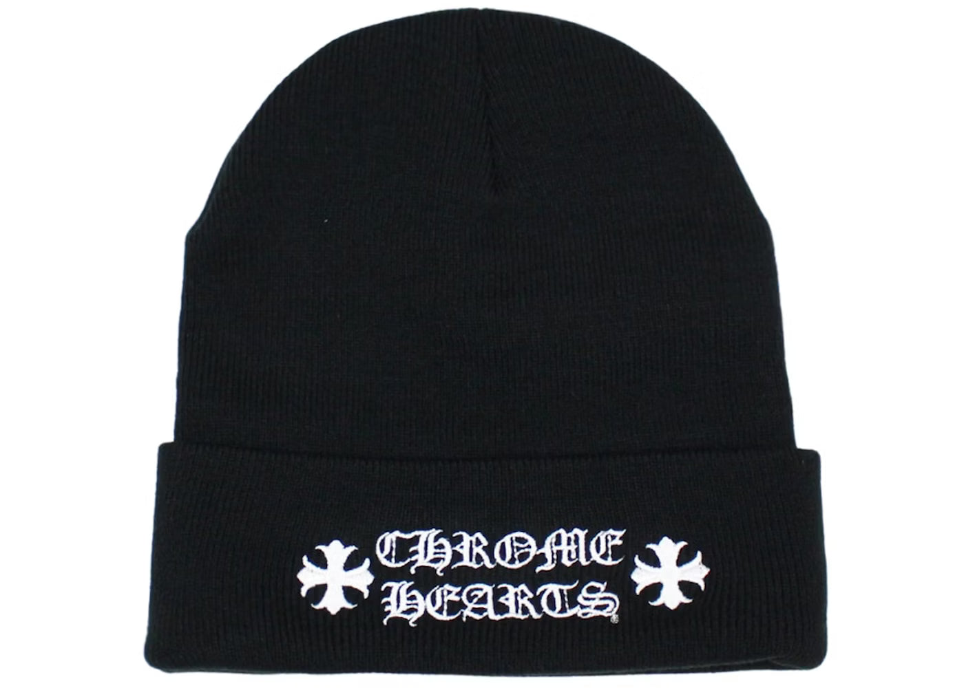 Chrome Hearts "Logo" Black Beanie