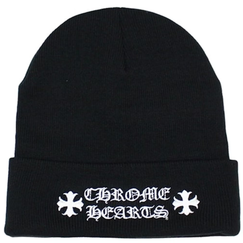 Chrome Hearts "Logo" Black Beanie