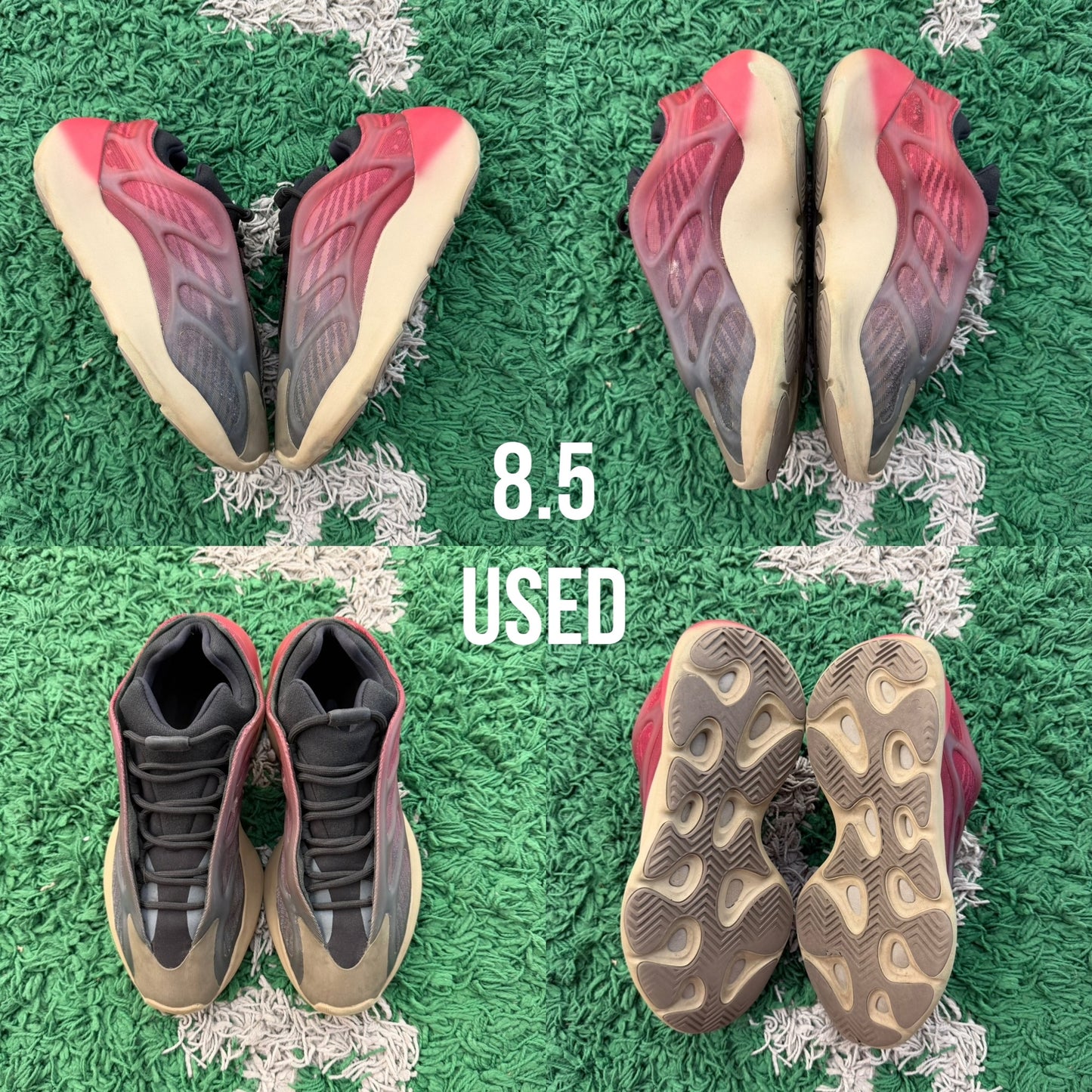 Adidas Yeezy 700 V3 "Fade Carbon" USED