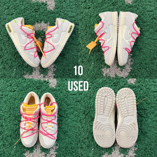 Nike Dunk Low Off-White 'Lot 17' USED