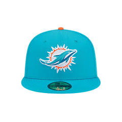 FELT x New Era "Miami Dolphins" Teal Fitted